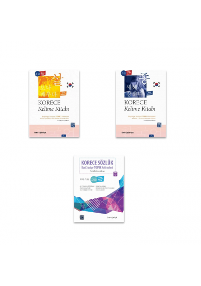 Korece 3 Kitap SET (100 TL İNDİRİMLİ) 