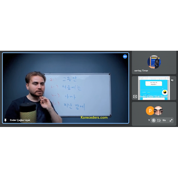 Korece 1. Kur (Sıfırdan Başlayanlar İçin)