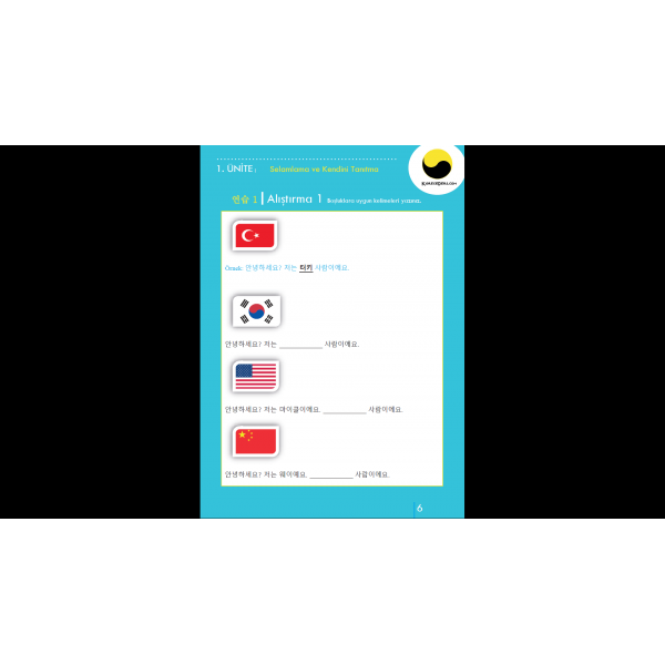 Korece 1. Kur Ders Kitabı (PDF)