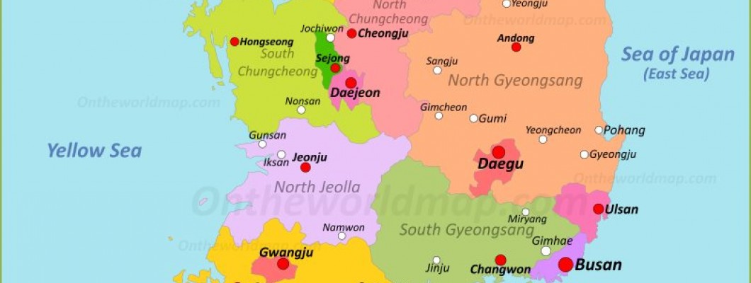 Kore'deki Bazı Şehirler ve Özellikleri